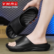 VMAL รองเท้าแตะผู้ชายขนาดใหญ่เปิดนิ้วเท้ารองเท้ารองเท้าแตะชายหาดส้นหนาทนทานต่อการฉีกขาดรองเท้าแตะสวม