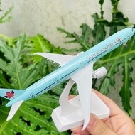 AIR CANADA AIR PLANE MODEL WITH BEAUTIFUL STANDARD SCALE WHEELS 20CM FULLBOX
