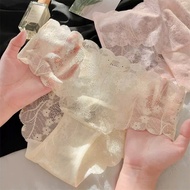 Set of 5 Women's Panties ️Sexy Mesh Lace Panties with Sexy and Attractive Flowers 2569 { C421 } Lace