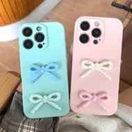 3D dot bow Phone Case For VIVO V5 Plus V11 Pro X30 X50 X70 X60 V20 Pro V23 Pro V23E Y9S V17 S1 PRO c