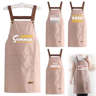 Erronment Epron Original Chef Style With Front Pocket Reusable Phrases Design