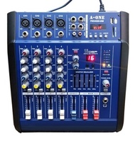 A-ONE บูลทูธเพาเวอร์มิกเซอร์ 4CH รุ่น PMX402D-USB Power mixer Bluetooth USB J HOME SHOP