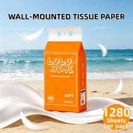 LULU HOME Pull Down Facial Tissue Paper 4 Ply M Size Soft &Smooth Toilet paper