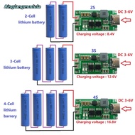 Multi-Cell 2S 3S 4S Type-C To 8.4V 12.6V 16.8V Step-Up Boost LiPo Polymer Li-Ion Charger 7.4V 11.1V 