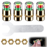 ARE Tire Pressure Sensor Cap 36psi Tire Pressure Cap Car Tire Pressure Monitor Valve 36 Psi 2.4 Bar 