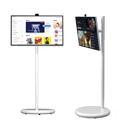 27 Inch Portable Android Smart TV 6G+128G IPS Touch Screen Tablet Height Adjustable 100WH Battery Wo