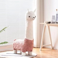 High-End Internet Celebrity Children's Alpaca Stool Modern Living Room Decoration Stool High-End Car