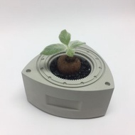 轉子引擎造型水泥盆