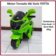 Mainan Anak Motor Aki Tornado Yotta