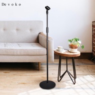 [Devoko] Mic Mount Holder Stable Vertical Mic Stand for Speeches Live Performance