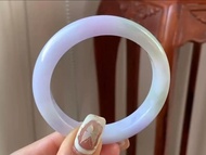 天然翡翠 緬甸 A玉 玉鐲 • 紫羅蘭翡翠福鐲