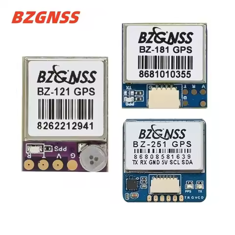 BZGNSS BZ 121 BZ 181 BZ 251 Dual Protocol GPS Positioning Module Suitable FPV Out Of Control Rescue 