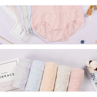 女性内裤 彩棉中高腰内裤