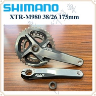 Shimano XTR FC-M980 38/26T 175mm 2-Piece Large Plate/Chainring Bulk
