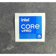 Intel Core i5 logo Sticker Original 11th genVPRO