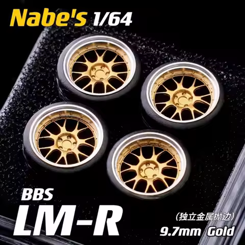 1/64 Nabes X Chika BBS LMR Tuned Wheels 9.7mm