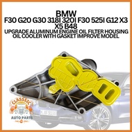 BMW F30 G20 G30 318I 320I F30 525I G12 X3 X5 B48 ALUMINUM ENGINE OIL FILTER HOUSING COOLER GASKET