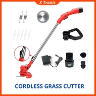 Cordless Grass Cutter Mesin Potong Rumput Mesin Rumput 12V Cordless Trimmer Lawn Mower