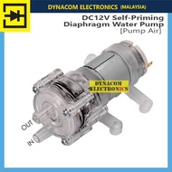 DC12V Self-Priming Diaphragm Transparent Water Pump Aquarium Pump [Pump Air DC12V]