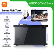 Xiaomi Mijia Smart Fish Tank ตู้ปลาอัจฉริยะ ตู้ปลาตั้งโต๊ะ ปรับไฟหลายสี เชื่อมต่อและควบคุมผ่านแอพ MI