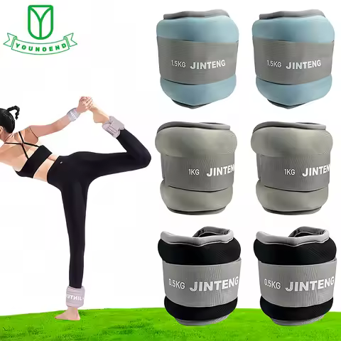 1Pair Wrist Ankle Weights, 1kg,2kg,3kg Wrist Leg Arm Weights, Comfortable Soft for Dancing, Running,