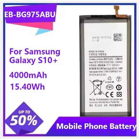 EB-BG975ABU EB-BG973ABU Battery For Samsung Galaxy S10 S10X SM-G973 SM-G975F SM-G975U G975W G973F G9