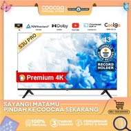 COOCAA 43 inch Smart TV -  Dolby Audio - Youtube - Mirroring -  Flick Free - Boundless -Browser - WI