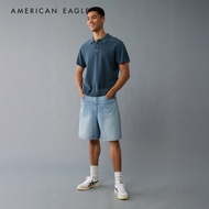 American Eagle Weekend Washed Sweater Polo Shirt เสื้อโปโล ผู้ชาย (NMPO NMSC 014-2007-553)