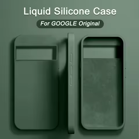 Luxury Original Liquid Silicone Phone Cases For Google Pixel 8 6 7 Pro 6A 7A Case For Google Pixel 8