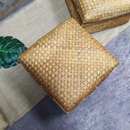Sokase L 30x30x12 Hampers Woven Bamboo Box Gift Box Organizer Multipurpose Storage Box