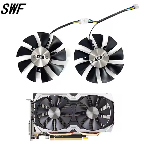 New 85mm GFY09010E12SPA GA91S2H 4Pin GPU Cooler Fan For ZOTAC GTX1060 6GB GTX 1070 Mini GTX1050Ti Gr