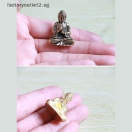factoryoutlet2.sg Pure brass miniature shakyamuni Buddha decoration home decor miniature figurine Hot