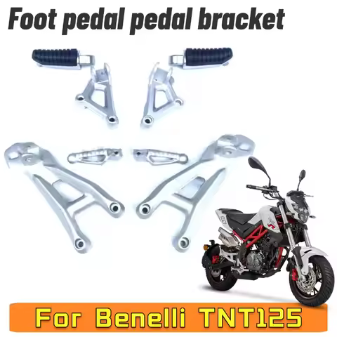 Motorcycle accessories For Benelli TNT125 TNT 125 TNT135 TNT 135 Left And Right Pedal Brackets Front