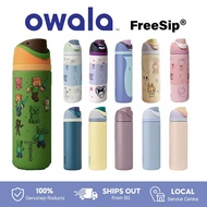 SG Owala FreeSip Stainless Steel Water Bottle | Insulated, BPA-Free, with Straw 24oz 32oz owala