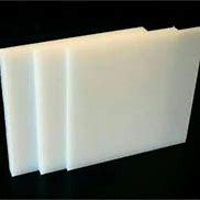 HDPE plastic sheet nylon white cut 15mm 40cm x 40cm