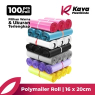 Polymailer Plastic Packaging 16 x 20 cm Roll - 100pcs