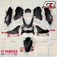 FULL SET BODY BODI HALUS NMAX NEW 2021 2022 2023 HITAM DOFF HALUS ORIGINAL YAMAHA p8