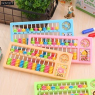 Colorful Kids Learning Abacus 算盘 Kanak Belajar Abakus School Education Stationery Calculator Numberi