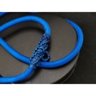 Blue 4mm Nylon String One Hook Amulet men's necklace!