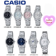 [2YEARS WARRANTY] Casio Ladies watches LTP-V002D Jam Tangan Wanita Casio LTP-V002D-1B LTP-V002D-2B V