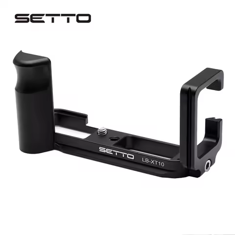 Pro Vertical L Type Bracket Tripod Quick Release Plate Base Grip Handle For Fujifilm Fuji XT10 X-T10