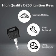 1/5/10/30/50Pcs ignition D250 key accessories for case skid steer loader international tractor dozer