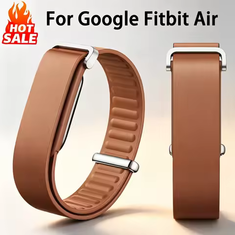 Top-Grain Genuine Leather Band For Google Fitbit Air Replacement Comfortable Sport Wristband Correa 