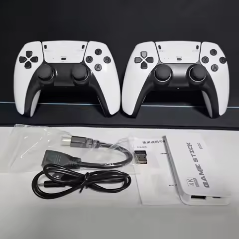 M15 Game Stick 4K HD Retro Handheld Game Consoles Wireless Controller 20000+ Classic Game Portable V