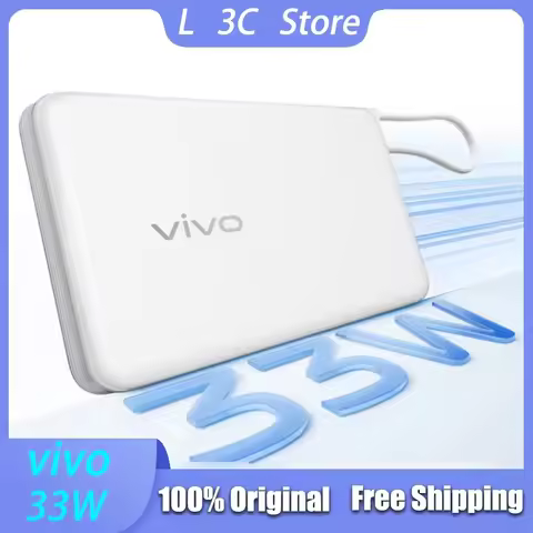 vivo 33W Built-in Cable FlashCharge Power Bank 10000mAh Large Capacity Fast Charging Power Bank Ligh