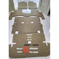 CAR CARPET AVANZA XENIA 2004-2024 FULL TRUNK CARPET KERETA KARPET KERETA TRAPO CAR MAT CAR FOOT MAT 