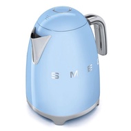 SMEG Electric Kettle KLF03PBUK (Pastel Blue) 50's Retro Style Aesthetic Stainless Steel 7 Cups Jug 1.7L Designer Italy