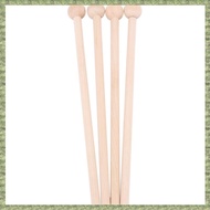 (J K Y Z)2 Pair Wood Mallets Percussion Sticks for Energy Chime, Xylophone