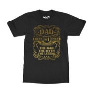 2025 Best Dad Ever Tshirt Man Fathers Day Gift Worlds No 1 Daddy Quote Tee