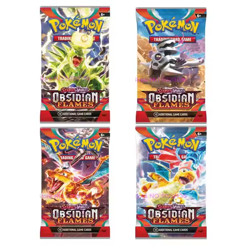 Pokemon Scarlet and Violet Obsidian Flames x36 Booster Pack Sealed Cards